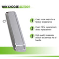 Chrome Exterior Outside Left Driver Side Door Handle for Nissan Pickup