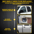 4X Blue LED Door Courtesy Light for Chevy Silverado GMC Sierra (1999–2006)