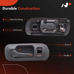 Front Left Interior Door Handle for Honda Civic (1996-2000) Taupe