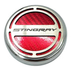 Automatic Transmission Fluid Cap Cover Set for Red Stingray C7 Corvette (2014–2019)