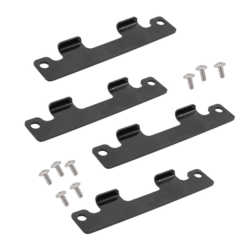 Tailgate Hinge Plates Kit for Yamaha Rhino 660 (2004-2007)
