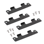Tailgate Hinge Plates Kit for Yamaha Rhino 660 (2004-2007)