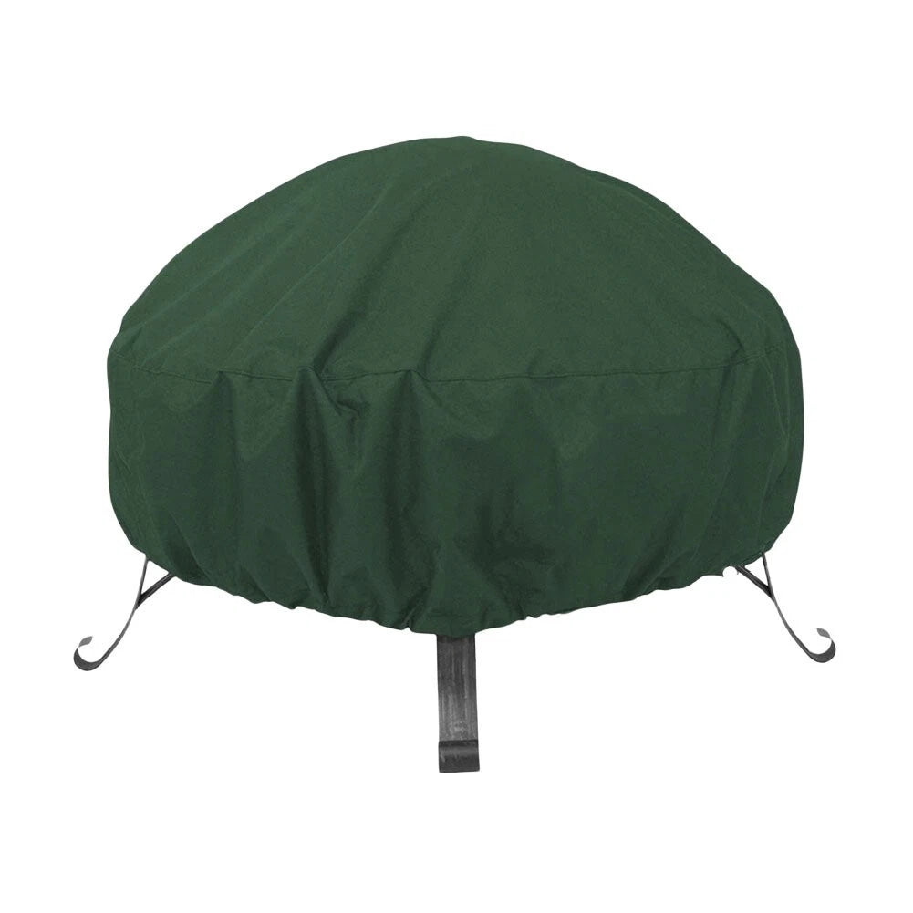 Waterproof Wind Resistant Fire Cover for Outdoor Use (210D Heavy Duty)