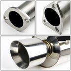 4" Double Walled Muffler Tip Catback Exhaust for Mitsubishi Eclipse (2000–2005)