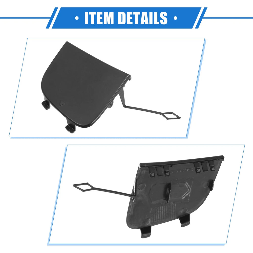 Tow Hook Eye Hole Cover Cap for Mercedes-Benz GLA 250 (2015–2020) Black