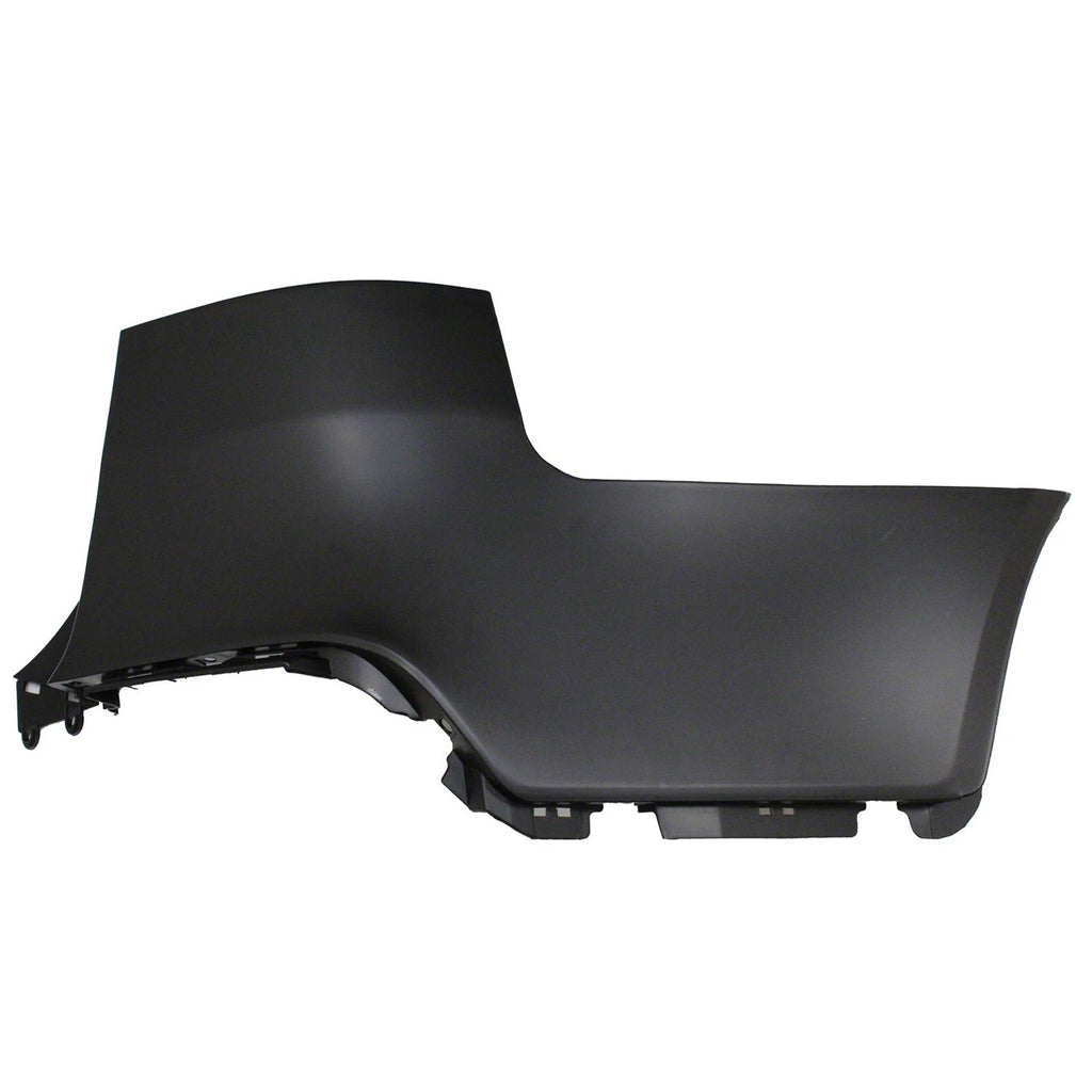Replacement Primed Ready to Paint Passenger Side Rear Bumper End for Toyota