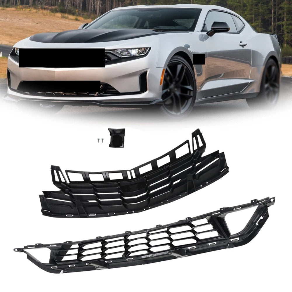 Front Bumper Grille Set for Chevrolet Camaro (2019–2024)