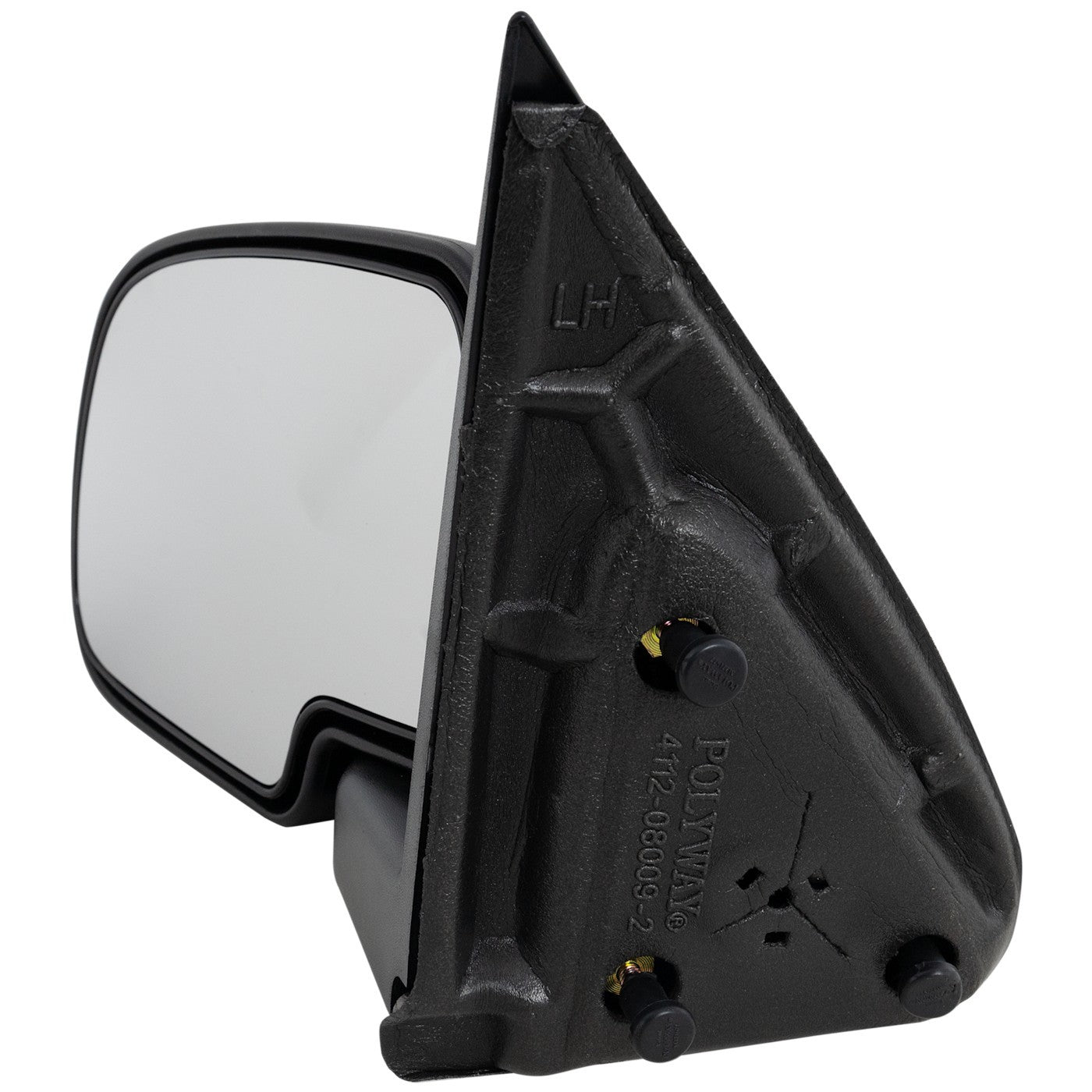 Left Manual Glass Mirror for 2000-06 Chevy Suburban 1500 GMC Yukon XL 1500