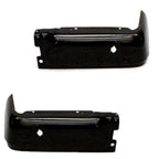 Replacement Painted Rear Left/Right Bumper Face Bar w/Park-See Compatible Chart