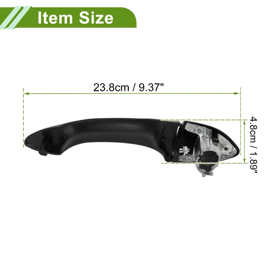 Exterior Door Handle for BMW X5 E53 (2000–2006) 51218243618 Black Front Right