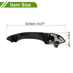 Exterior Door Handle for BMW X5 E53 (2000–2006) 51218243618 Black Front Right