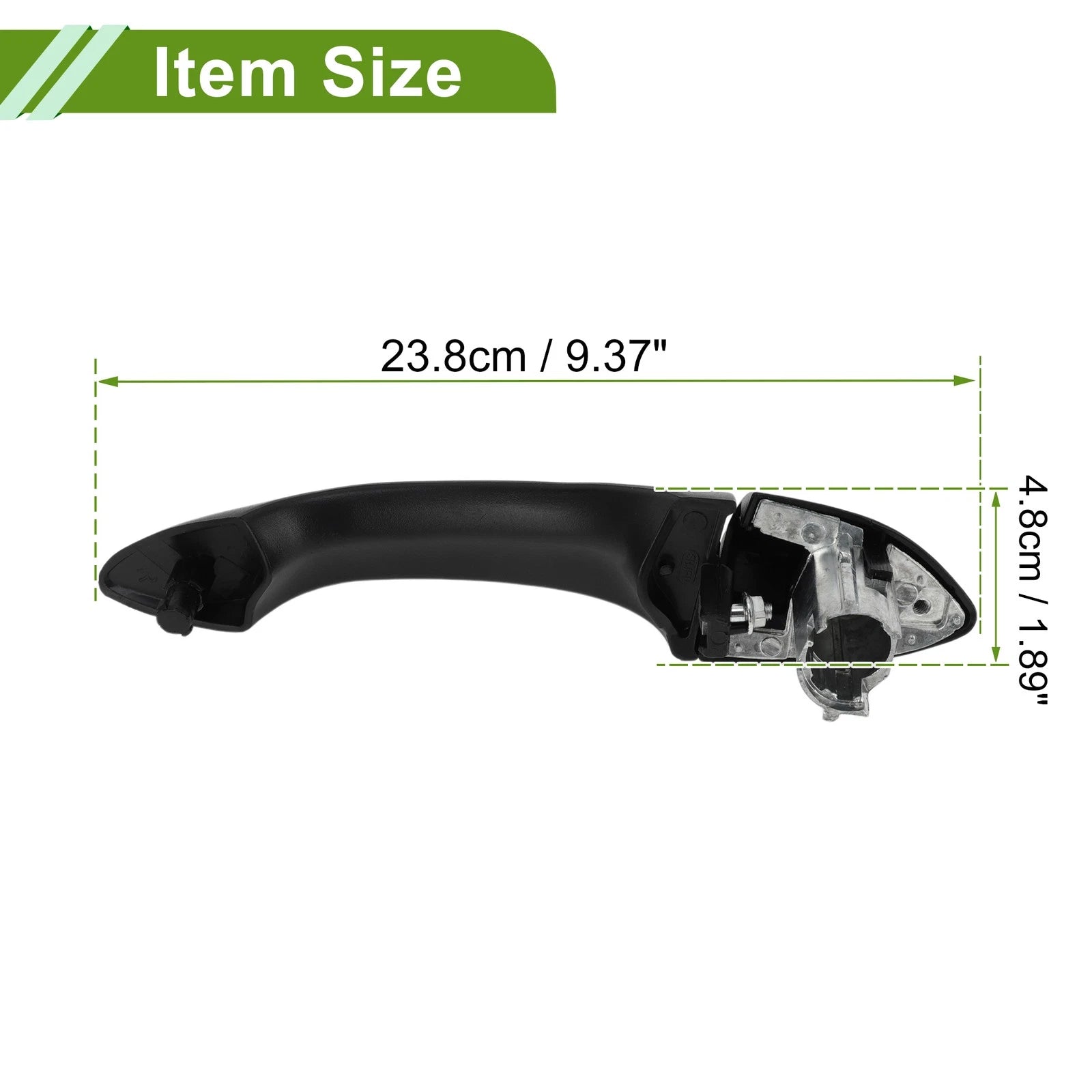 Exterior Door Handle for BMW X5 E53 (2000–2006) 51218243618 Black Front Right