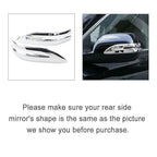 2Pcs Chrome Rearview Side Mirror Stripe Cover Trim for Honda CR-V (2012–2021)