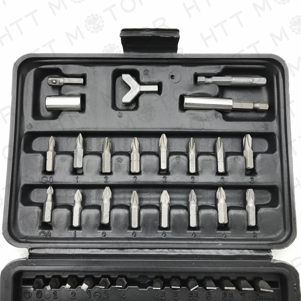 Set of 100 Torx Hex Security Bit Set for