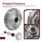 2 x Front Brake Drum for Honda Rancher 350 (2000–2006)