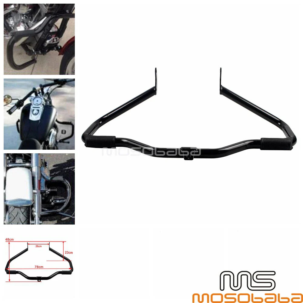 Engine Crash Bar for Harley Softail Deluxe FLSTN FLSTSE FLS Fat Boy S (2005-2023)