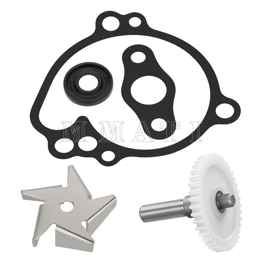 Water Pump Shaft Gear, Impeller & Gasket for Kawasaki KX65 (2006–2024)