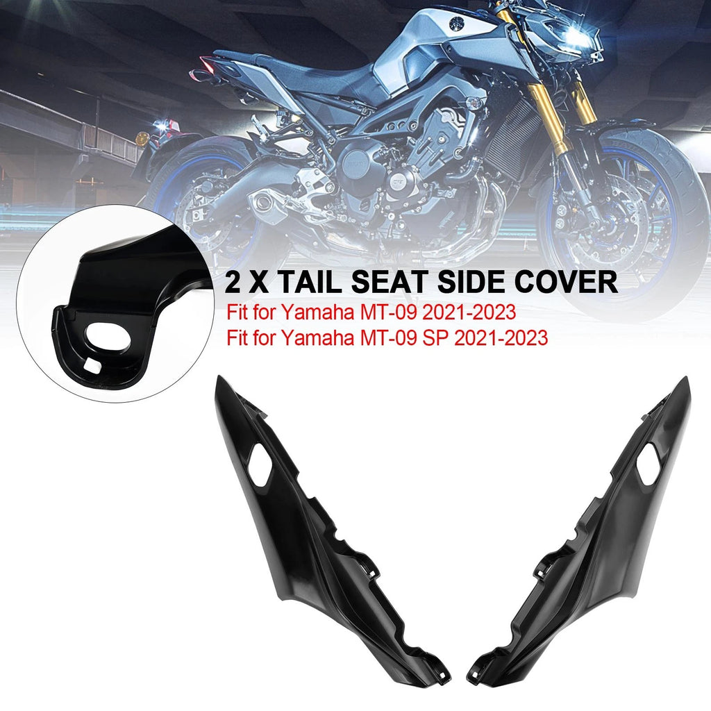Unpainted Tail Seat Side Cover Fairing for Yamaha MT-09/MT-09 SP (2021–2023)