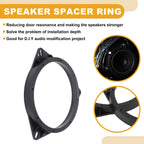 Set of 2 Speaker Spacer Rings for Nissan Qashqai (2007–2013)