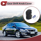 1 Pc Gear Shift Knob Cover for Nissan Altima (2019–2024) Black Blue
