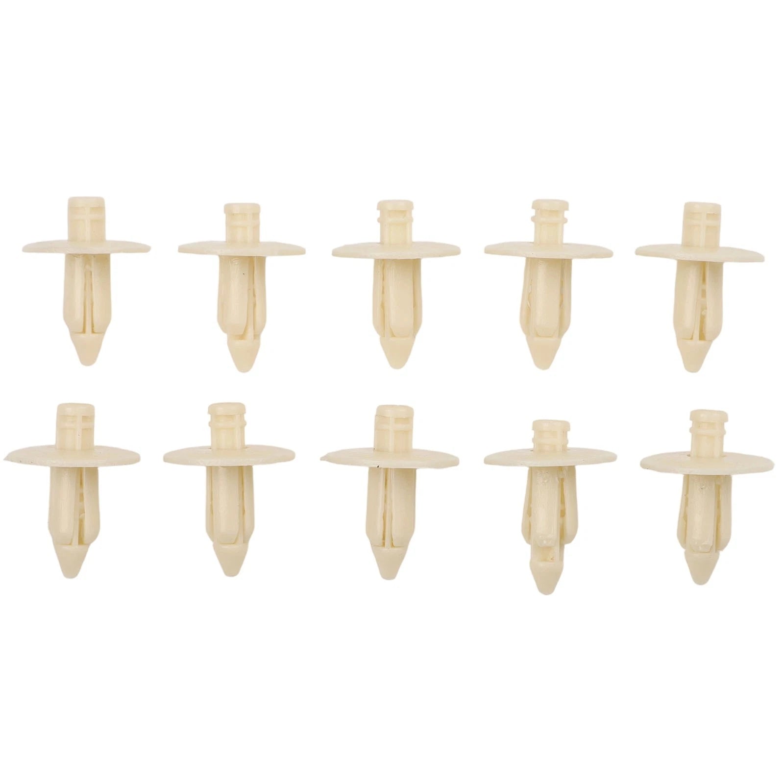 10X Plastic Push Rivets for Car Trim Clip Cover Door Hole