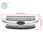 Chrome Front Upper Grille Assembly for Ford F-150 (2018-2020)