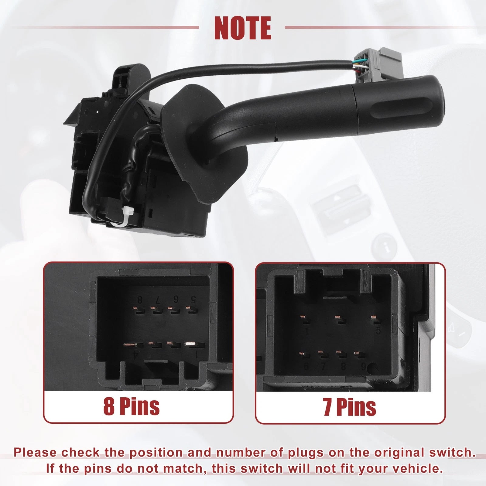 Turn Signal Switch for Ford F-150 (2005) No. 6L3Z13K359AA
