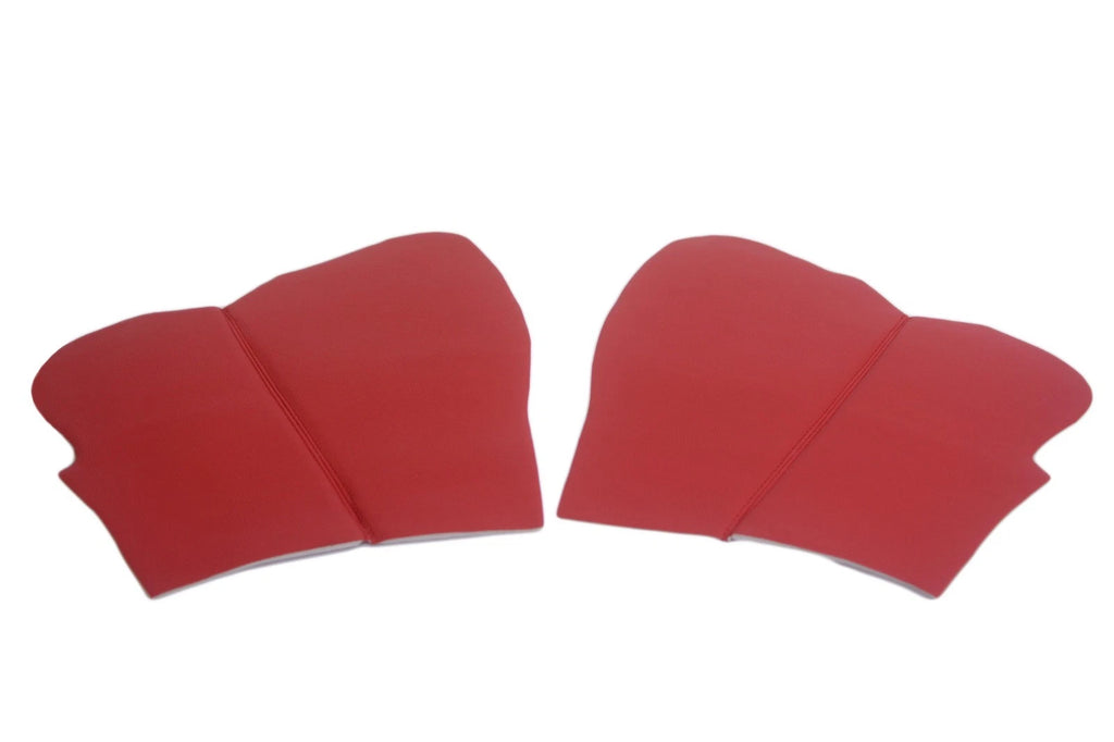 Front Door Panel Leather Cover for Nissan Juke (2011–2017) Red