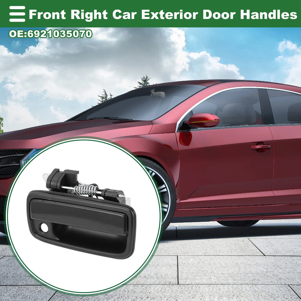 Front Right Door Handle for Toyota Tacoma (No. 6921035070) Gloss Black