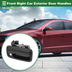 Front Right Door Handle for Toyota Tacoma (No. 6921035070) Gloss Black