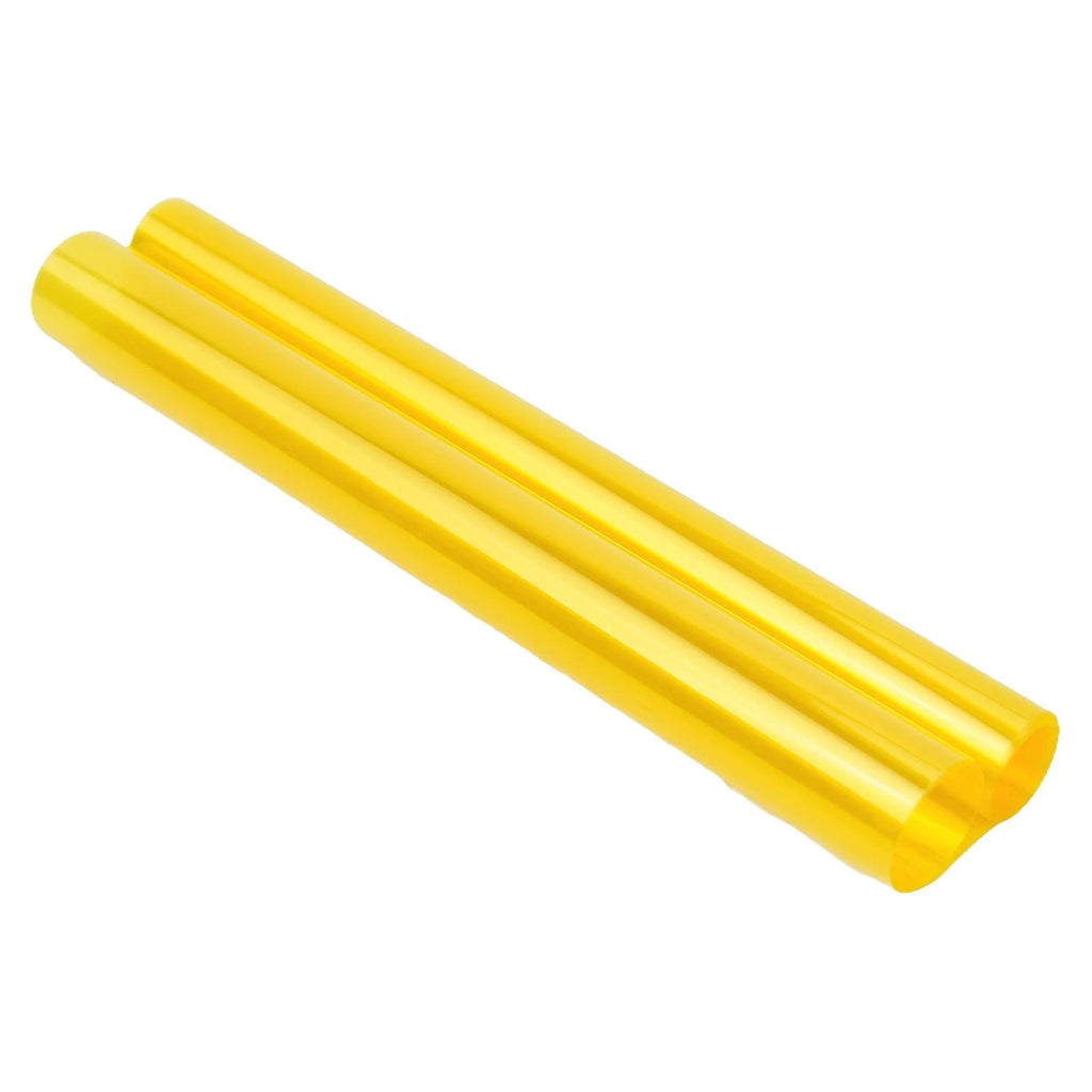 12X48 Yellow Gloss Black Smoke Headlight Fog Light Tint Film Vinyl
