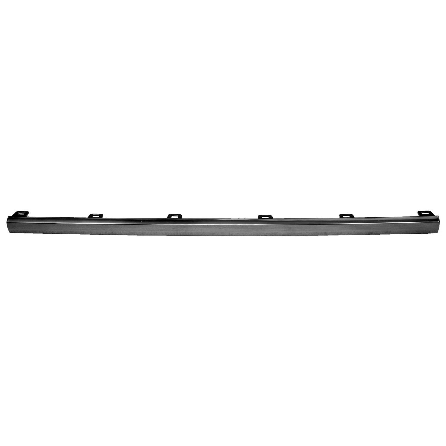 Replacement Satin/Chrome/Primed ABS Plastic Rear Center Bumper Cover Molding