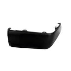 Replacement Matte/Textured Passenger Side Rear Bumper End w/o Park Assist Holes