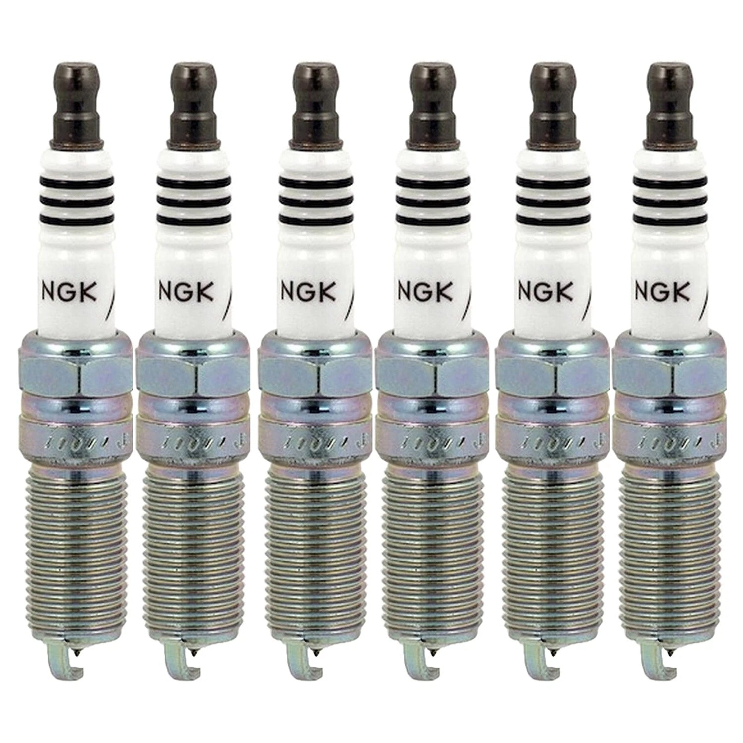 Set of 6 NGK Iridium IX Spark Plugs 4344 for Express 2500 (2003–2020)