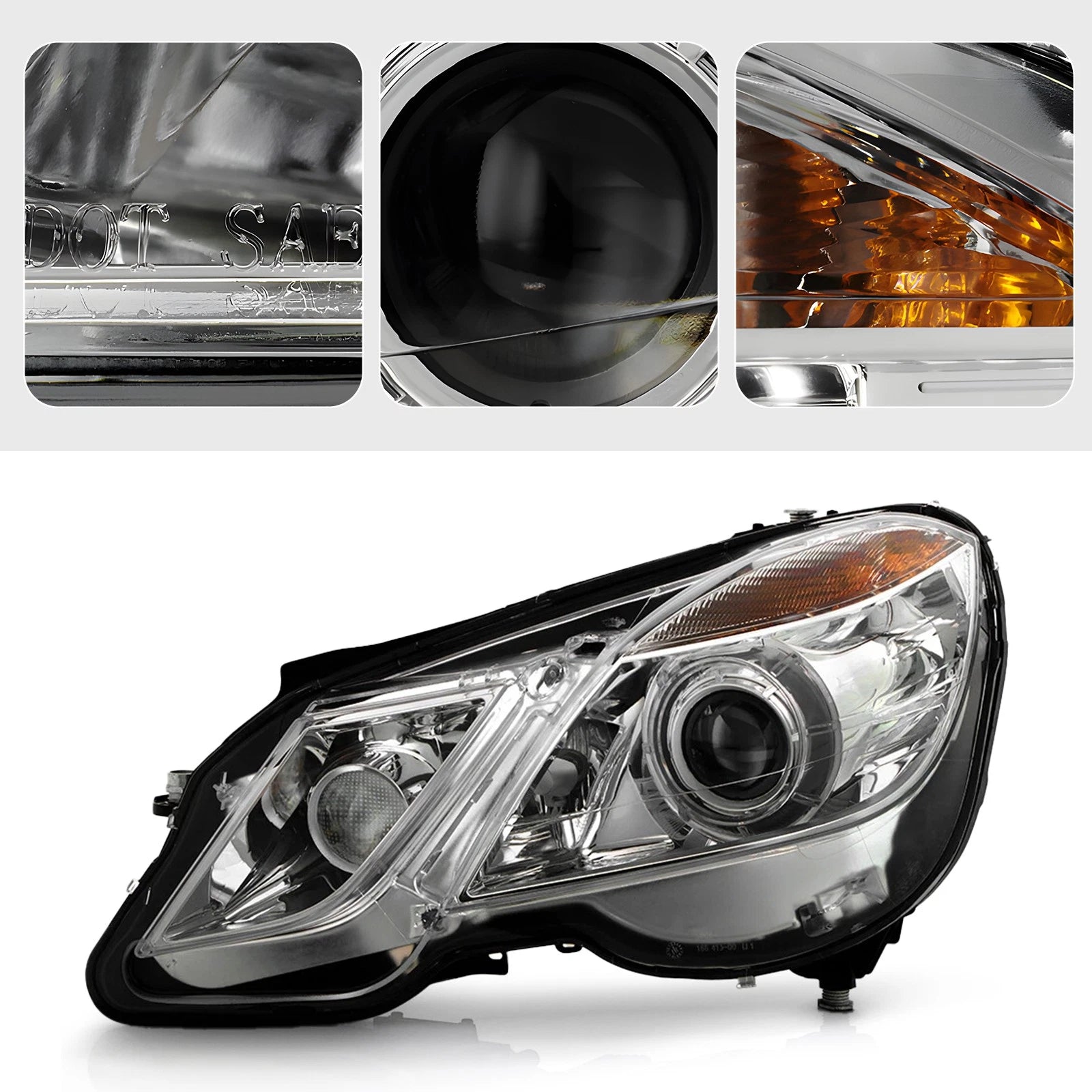 Xenon HID Headlight for Mercedes-Benz W212 (2010–2013) Left Driver AFS