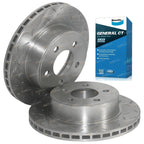 Pads & Rotors Front Drilled Slotted for Falcon AU (1998-2000)