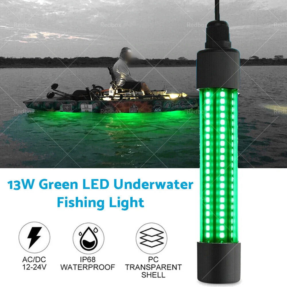 LED Underwater Fishing Light for Boat (12V-24V)