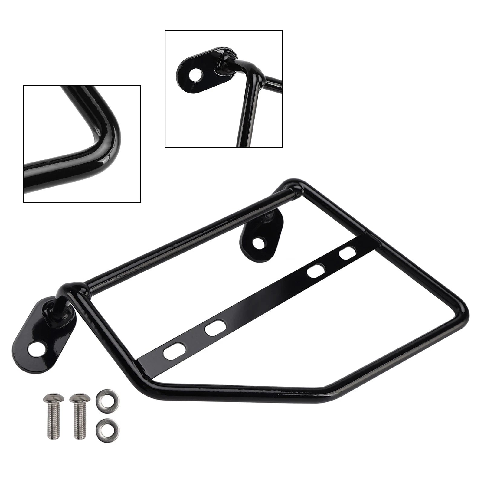 Luggage Rack Side Saddle Bag Mount Bracket Left for Honda CM/CMX 500/300 (2017–2025)