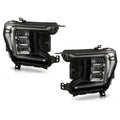 Full LED Headlight Chrome Pair for GMC Yukon XL (2021–2024)