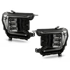 Full LED Headlight Chrome Pair for GMC Yukon XL (2021–2024)