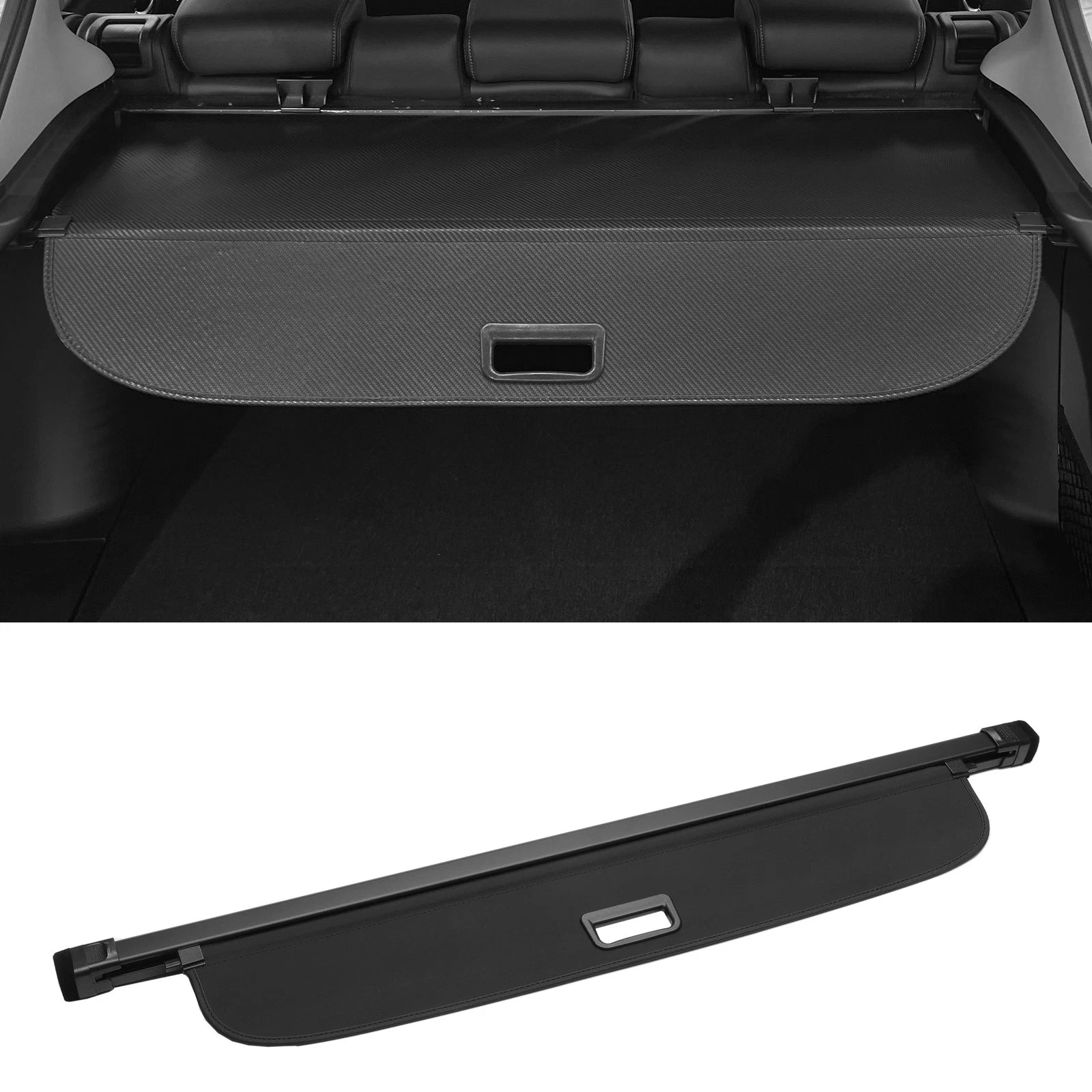 Retractable Cargo Cover for Toyota Corolla Touring Sports (2019–2023) Gloss Black