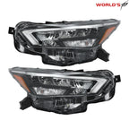 Full LED Headlight Assembly for Nissan Versa S SR SV (2020–2021)
