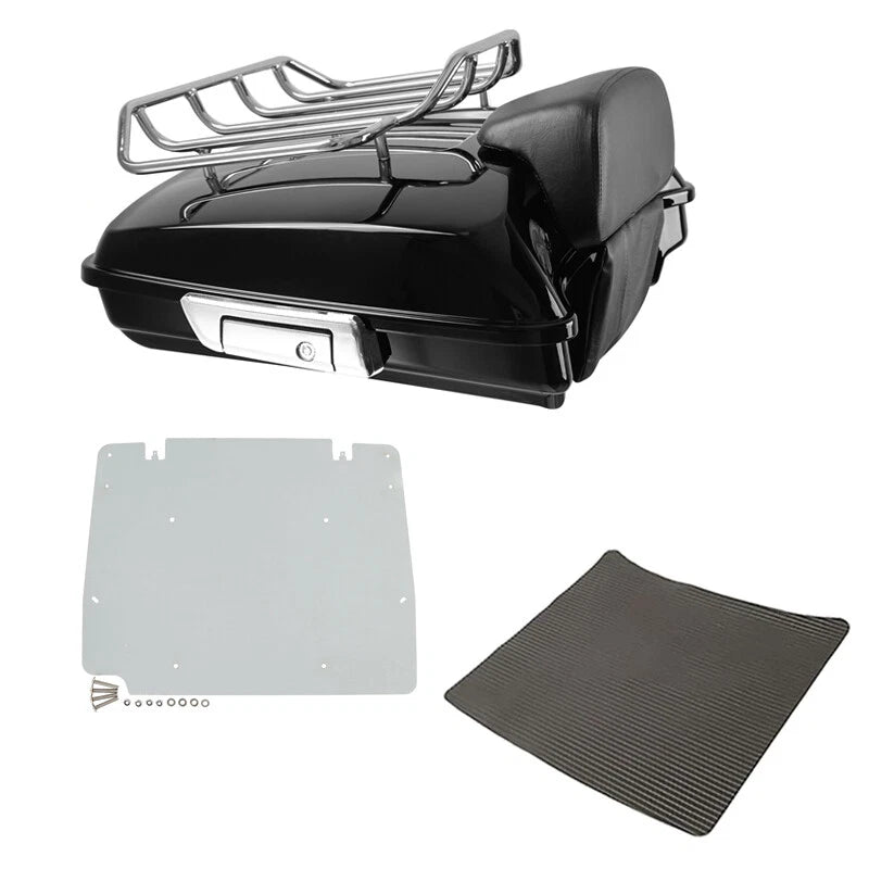 Razor Trunk Luggage Backrest Rack Plate for Harley Touring Road Glide (2014–2026)
