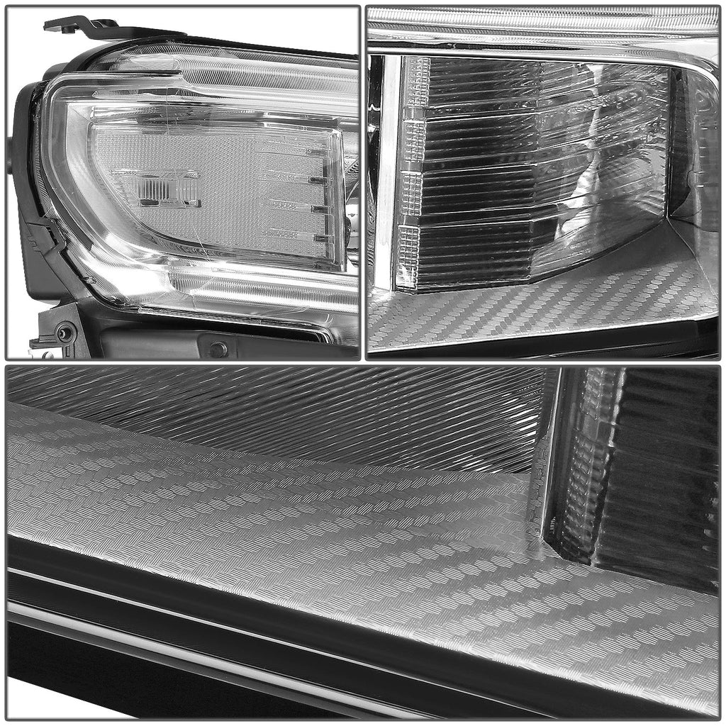 Chrome/Clear Headlight Lamp for Chevy Silverado 1500 WT (2019–2021)