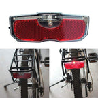 Rear Reflector Tail Light for Red Bike Cycling Bicycle Luggage Rack