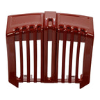 Oil Cooler Cover for Harley Electra Glide 2017-2023 Pearl Red & Dark Alloy