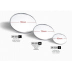Wide Angle Convex Blind Spot Mirror for Trucks Buses Vans (3 Sizes)
