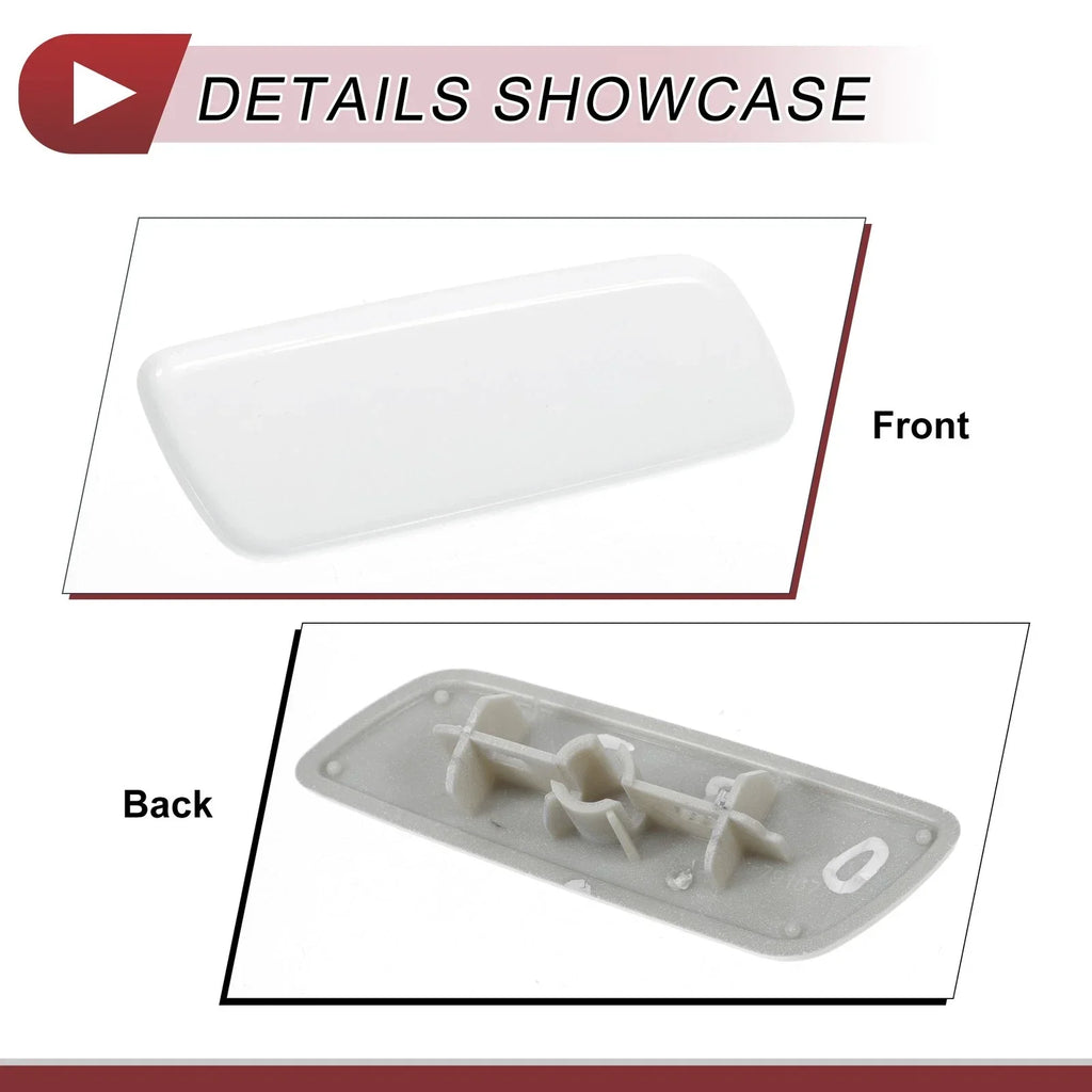 Front Right Washer Nozzle Cover for Lexus RX350 (2010-2013) - White 1 x Cap