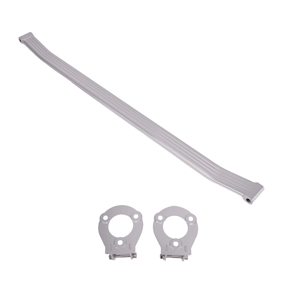 2X Aluminum Front Upper Strut Bar Tower Brace for Honda Accord (2008–2012)