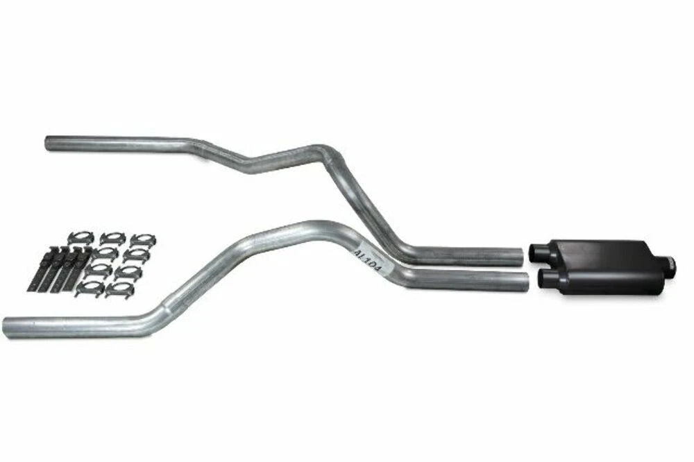 2.5" Dual Exhaust Kit for Dodge Ram 1500 (2019–2025) 2 Chamber Muffler